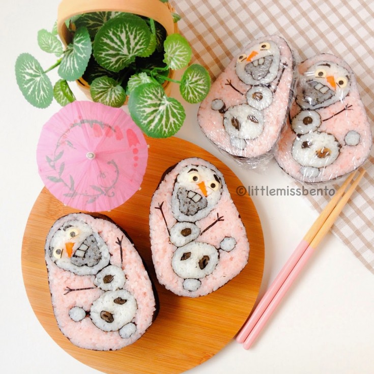 Olaf-Snowman-Sushi-Art-Roll-Kazarimakisushi-25281-2529