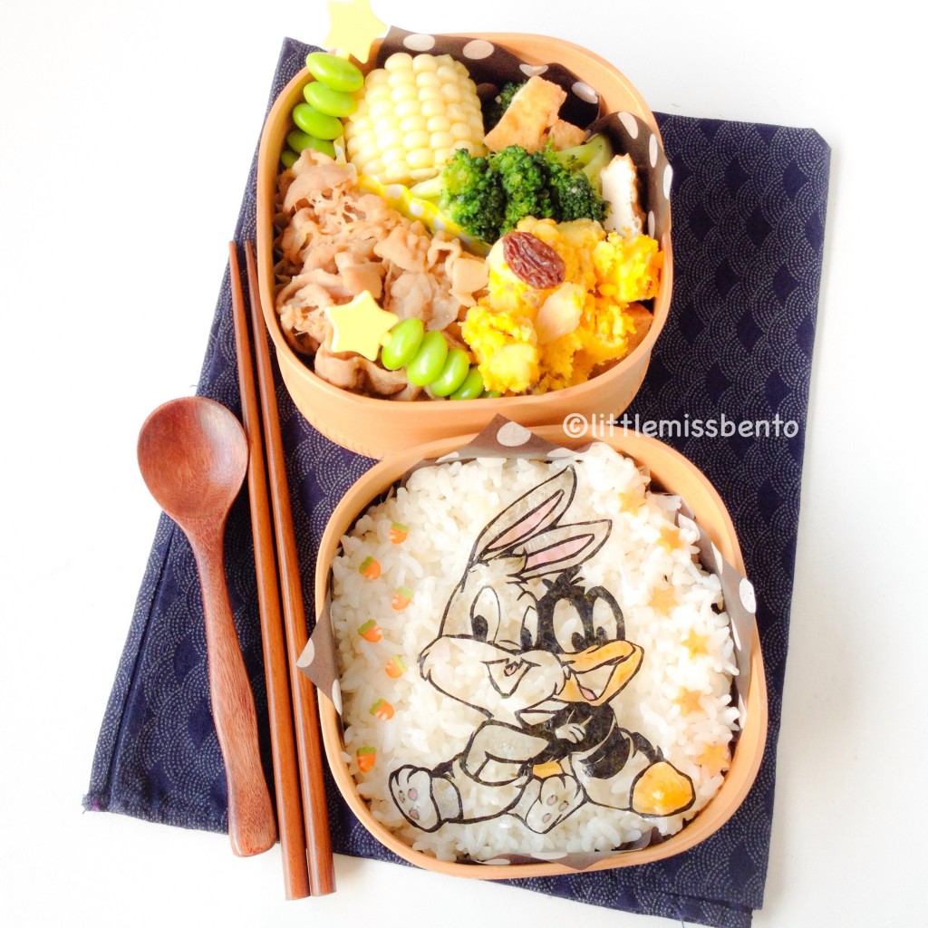 Looney Tunes Bento Bugs Bunny Daffy Duck (3)