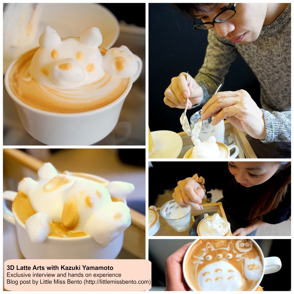 3D Latte Arts Kazuki Yamamoto