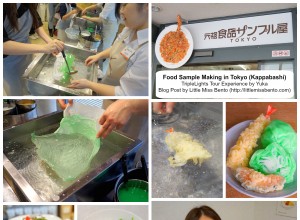 Food Sample workshop in Tokyo