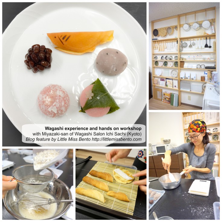Wagashi workshop in kyoto 1