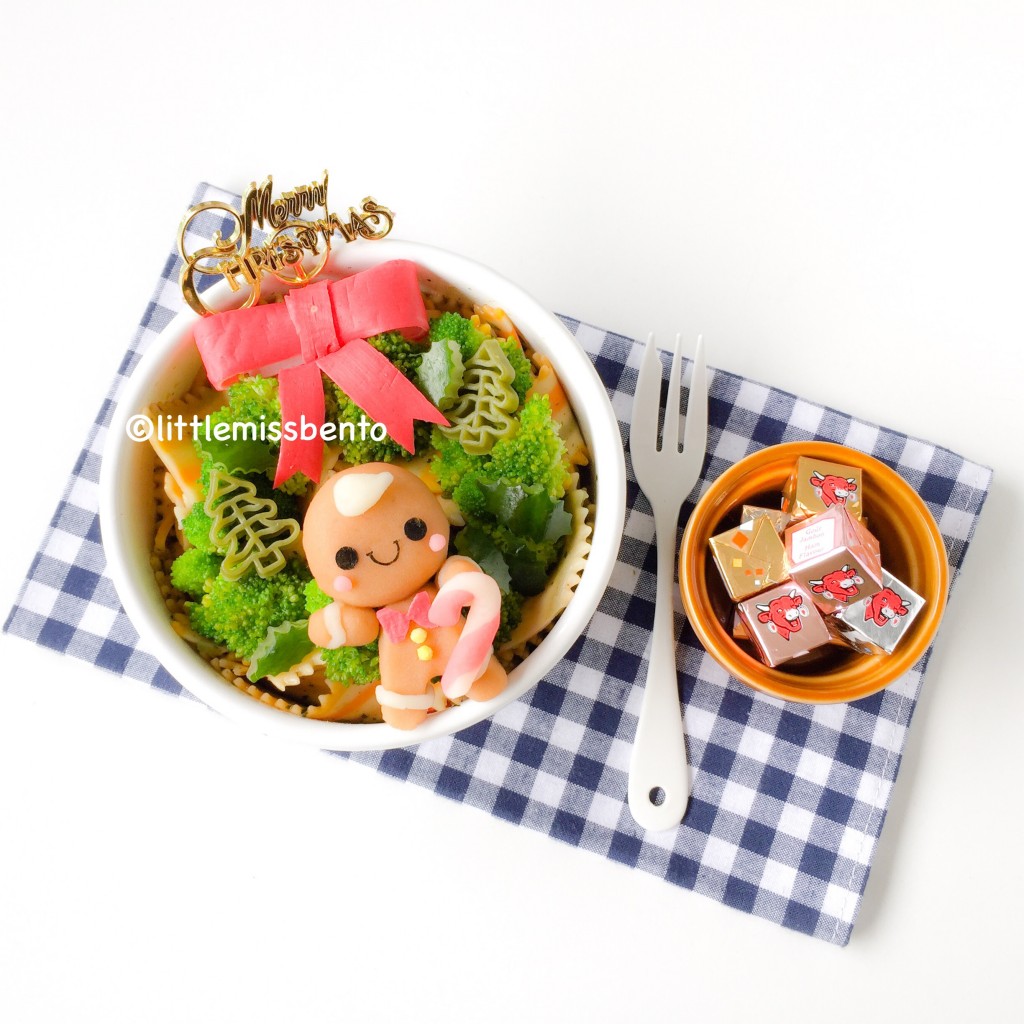Gingerbread man Bento (4)