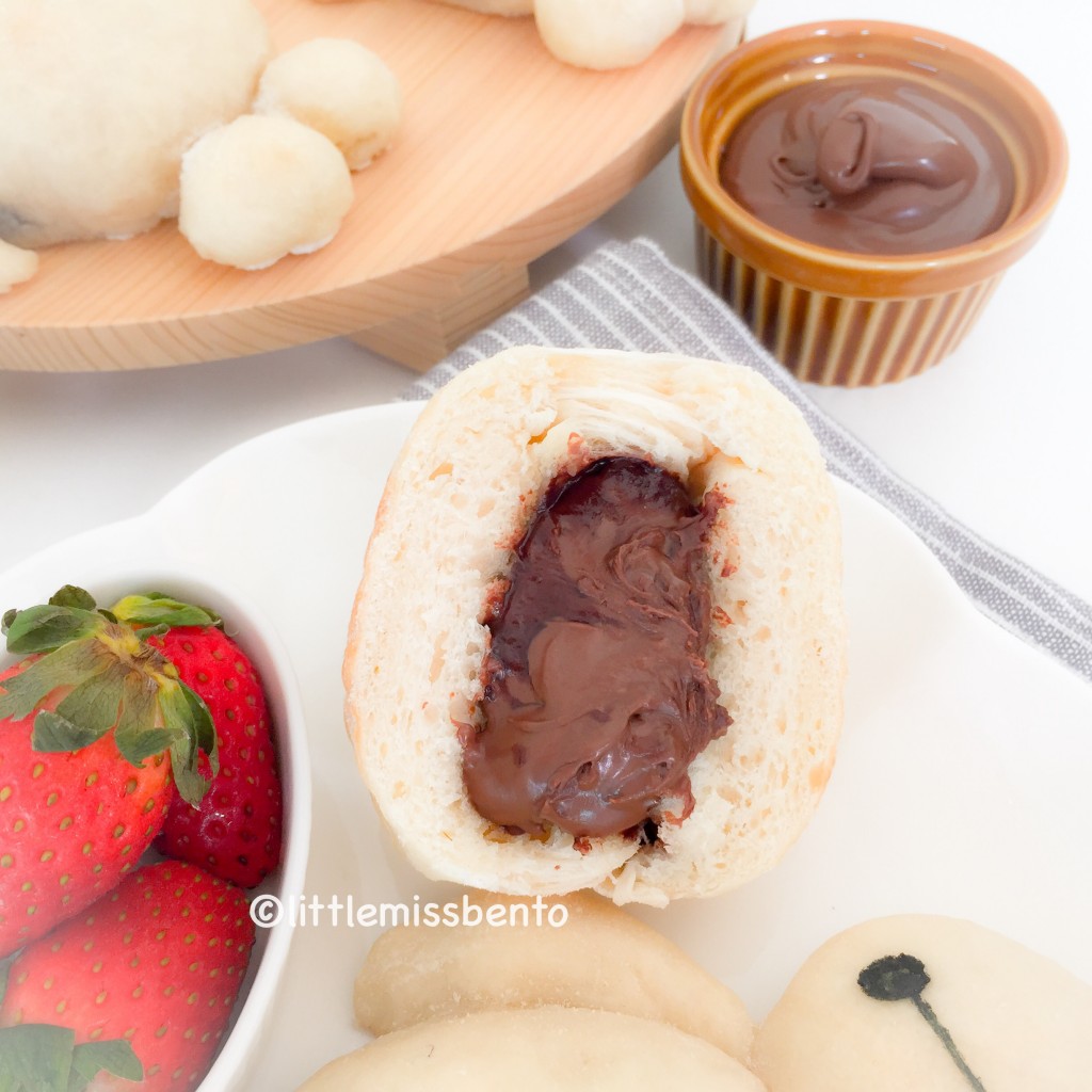 Baymax Nutella Milk Bread Recipe (3)