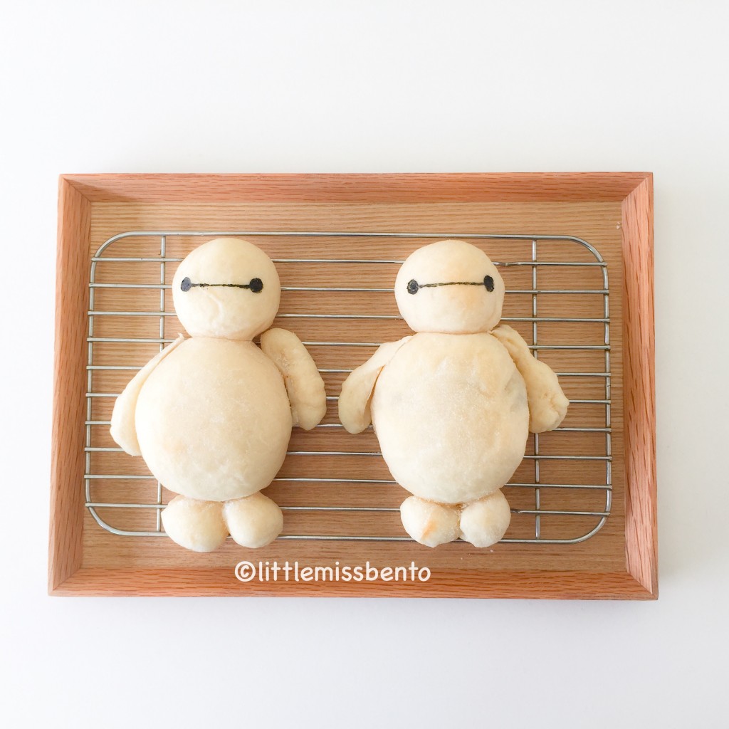 Baymax Nutella Milk Bread Recipe (7)