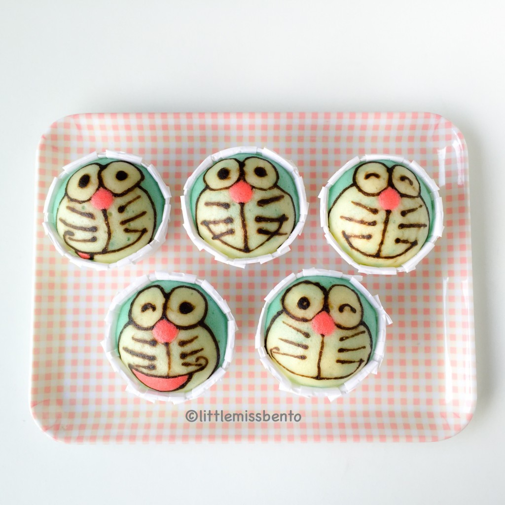 Doraemon Steam Cake Recipe (2)