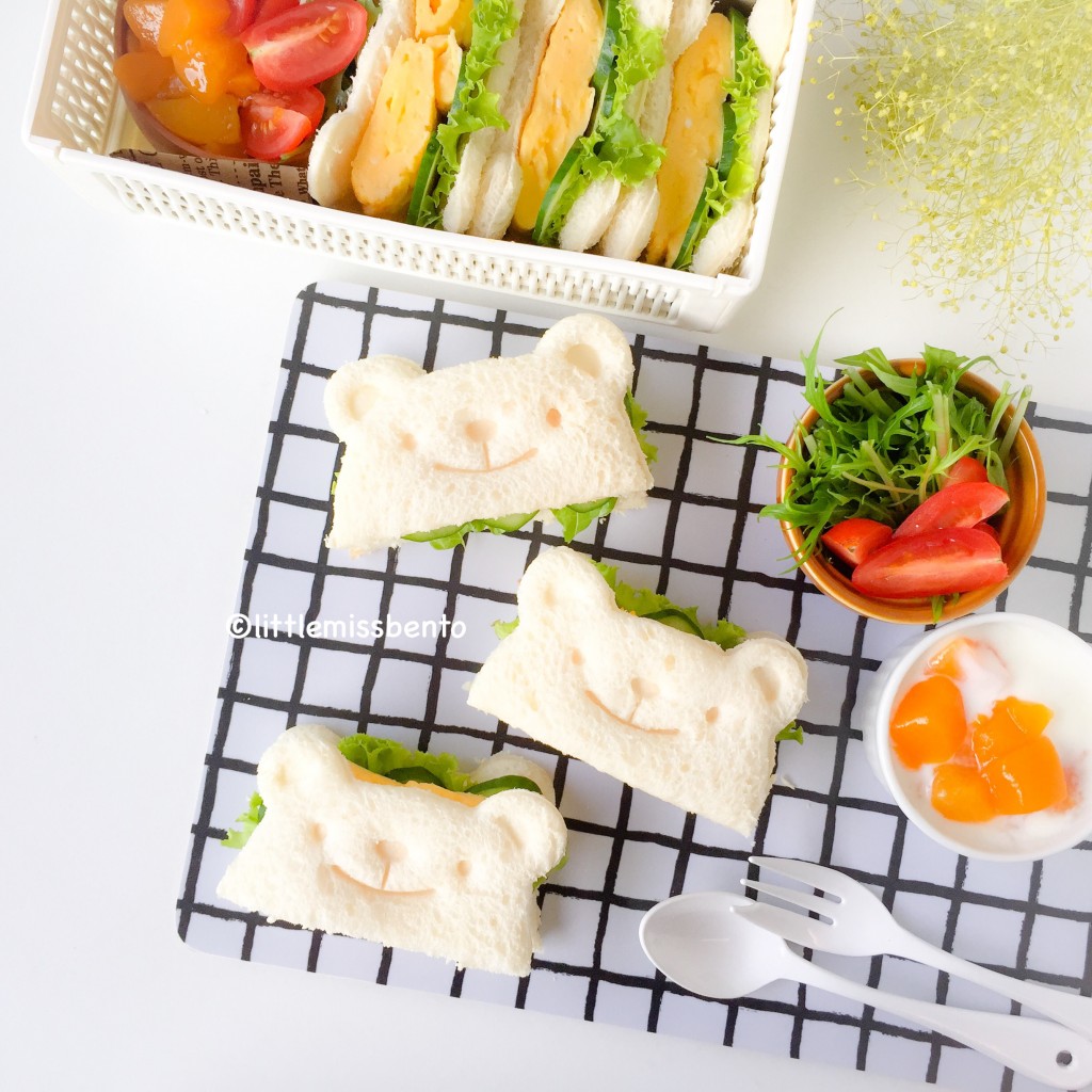 Bear Sandwiches cute (2)
