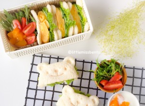Bear Sandwiches cute (3)