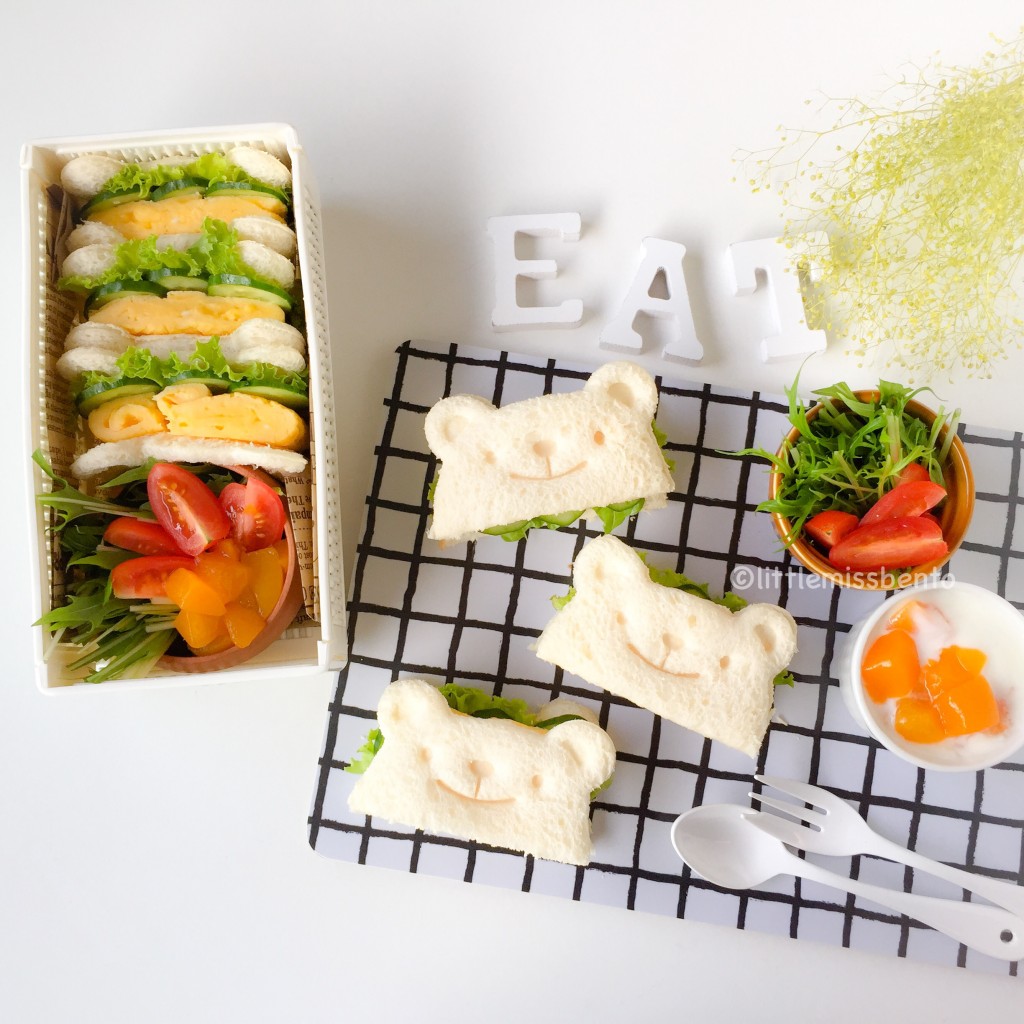 Bear Sandwiches cute (4)