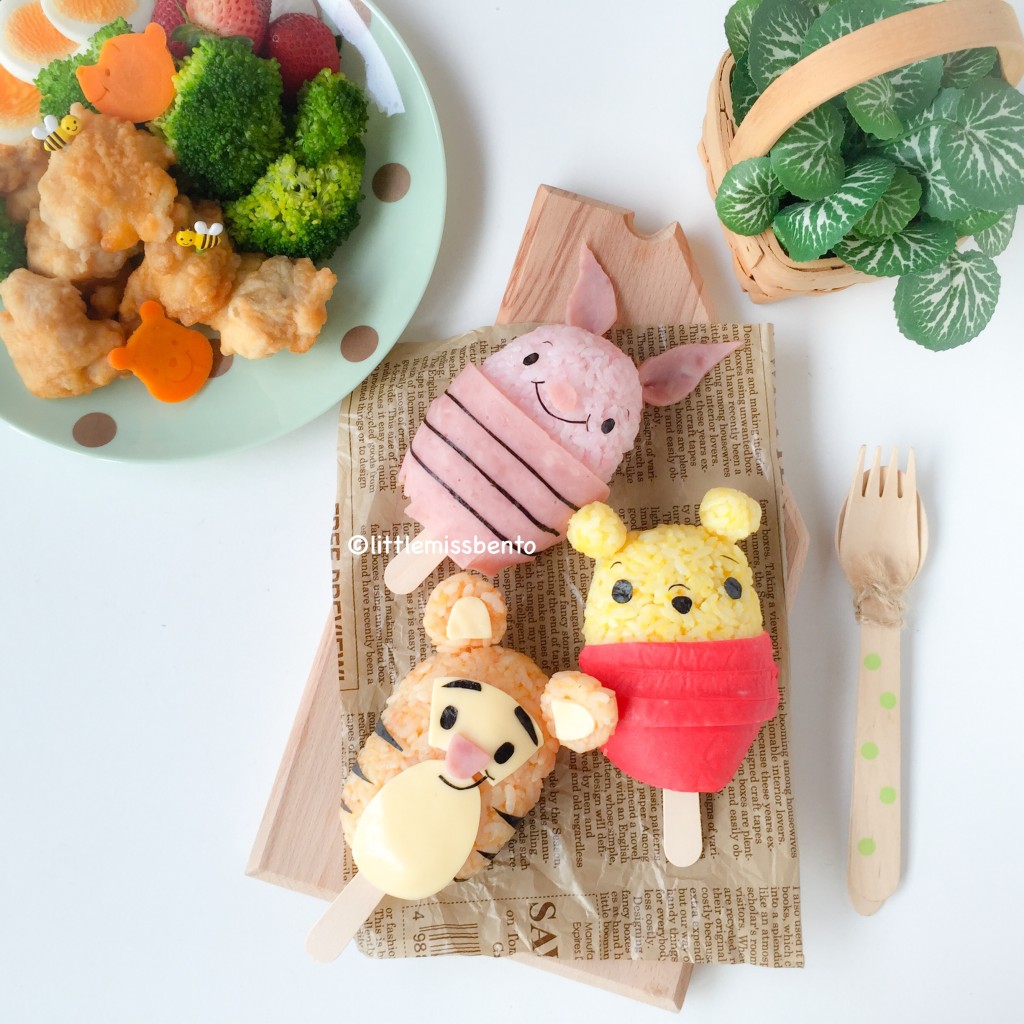 Winnie The Pooh Rice balls (3)