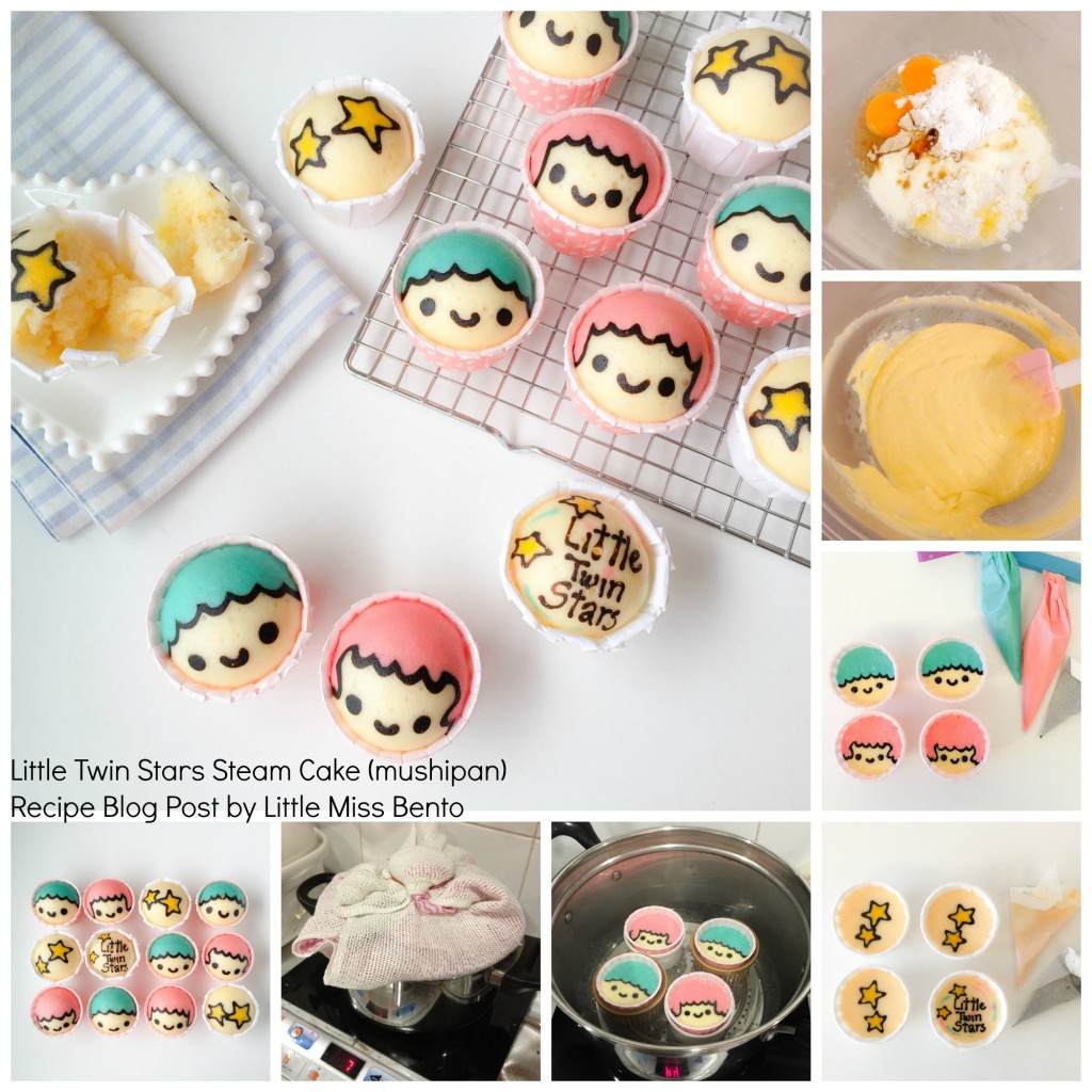 Little Twin Stars Mushipan Recipe