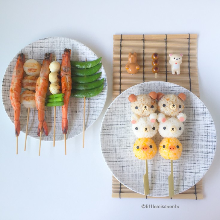 Rilakkuma Yakitori Foodart (5)