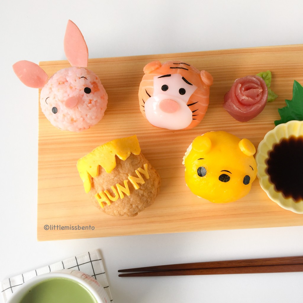 Winnie the Pooh Temari Sushi (1)