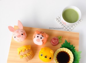 Winnie the Pooh Temari Sushi (2)