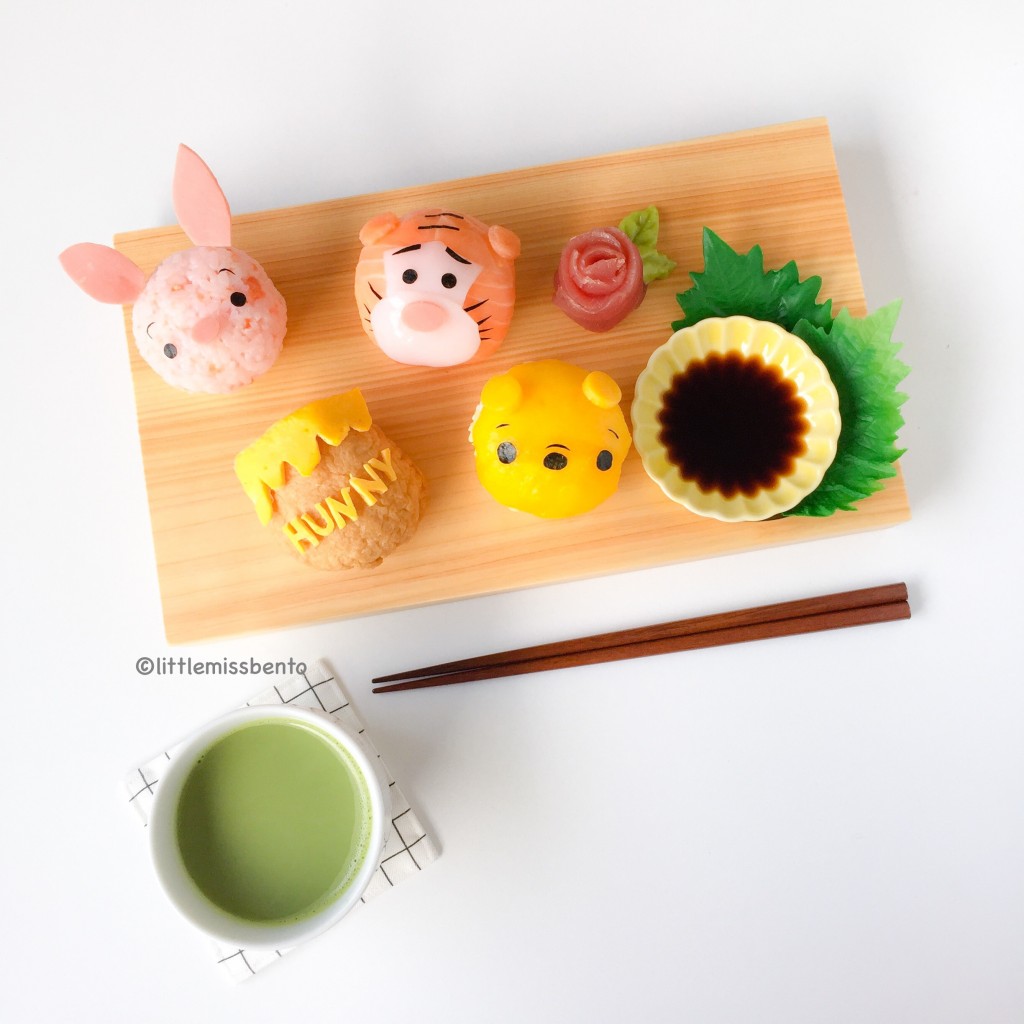 Winnie the Pooh Temari Sushi (6)