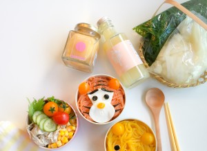 Tigger Pooh Konnyaku Noodles Bento (3)