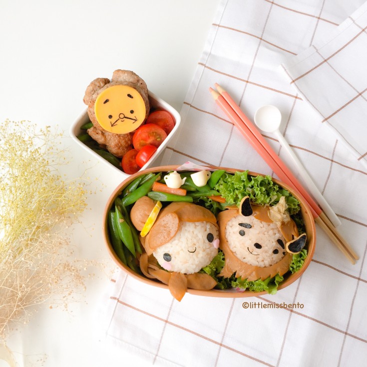Beauty and the Beast Bento (2)