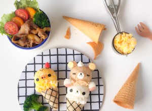 Rilakkuma Ice Cream Foodart (4)