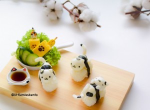 Quail Egg Kitty Sushi (1)