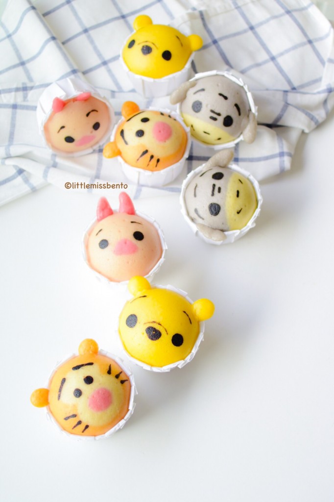 Winnie the Pooh Disney Tsum Tsum Deco Steam Cake Recipe (13)