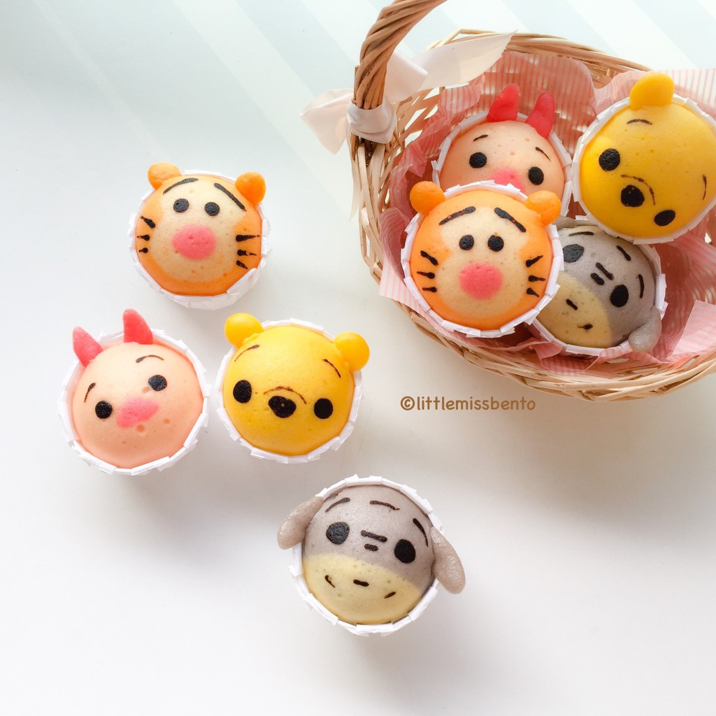 Winnie the Pooh Disney Tsum Tsum Deco Steam Cake Recipe (7)