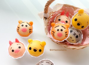 Winnie the Pooh Disney Tsum Tsum Deco Steam Cake Recipe (7)