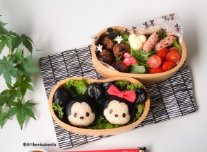 Mickey Minnie Tsum Tsum Bento (1)