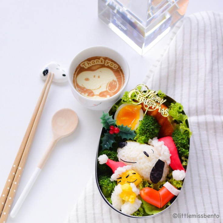 Snoopy Christmas Bento (1)