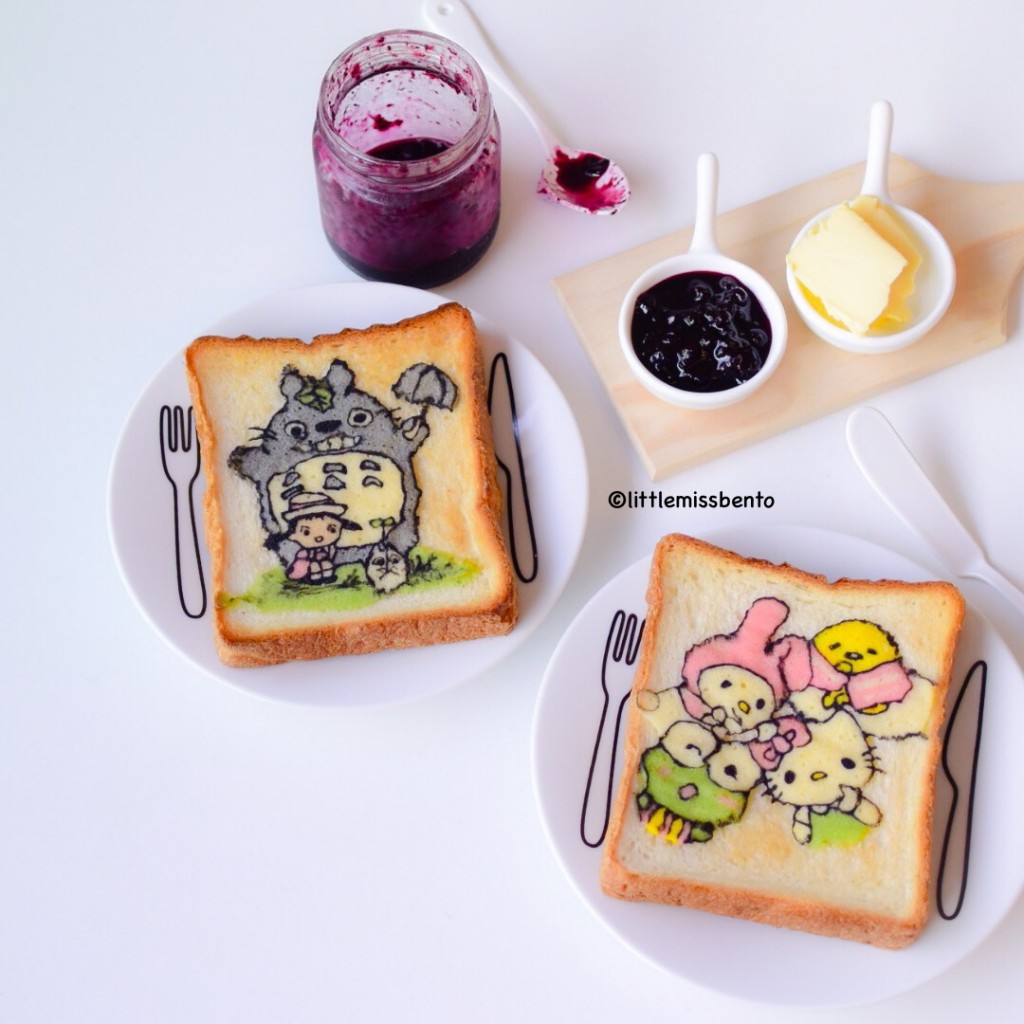 Totoro Sanrio Deco Toast (1)