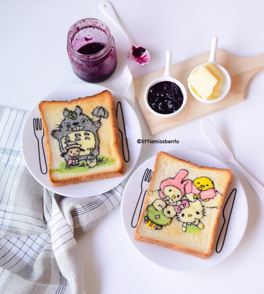Totoro Sanrio Deco Toast (3)