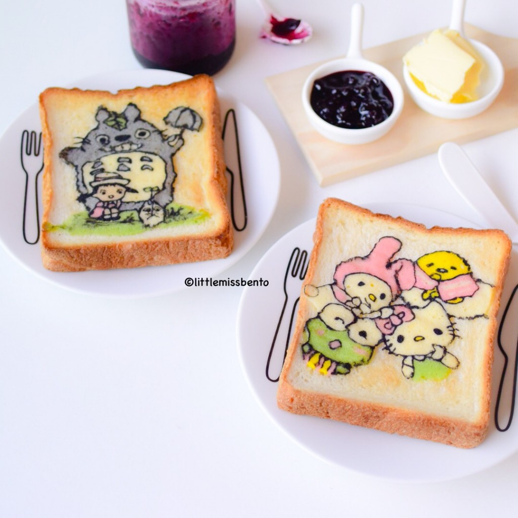 Totoro Sanrio Deco Toast (4)